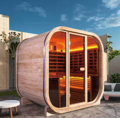 Model EW-8 Square Infrared Sauna