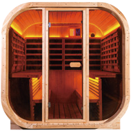 Model EW-8 Square Infrared Sauna