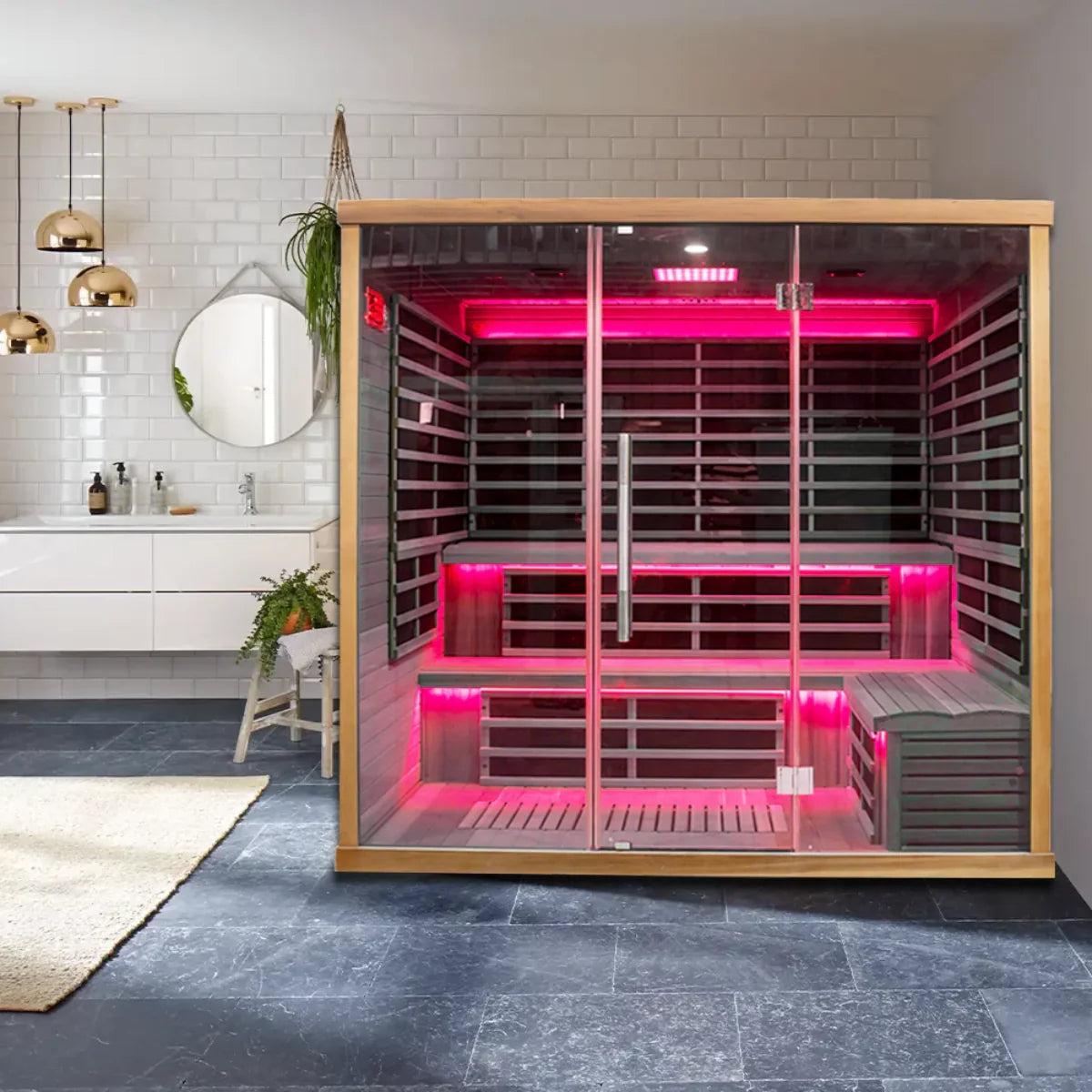 High Performance Ultra-Low EMF Carbon Far Infrared Sauna – Canadian Red Cedar