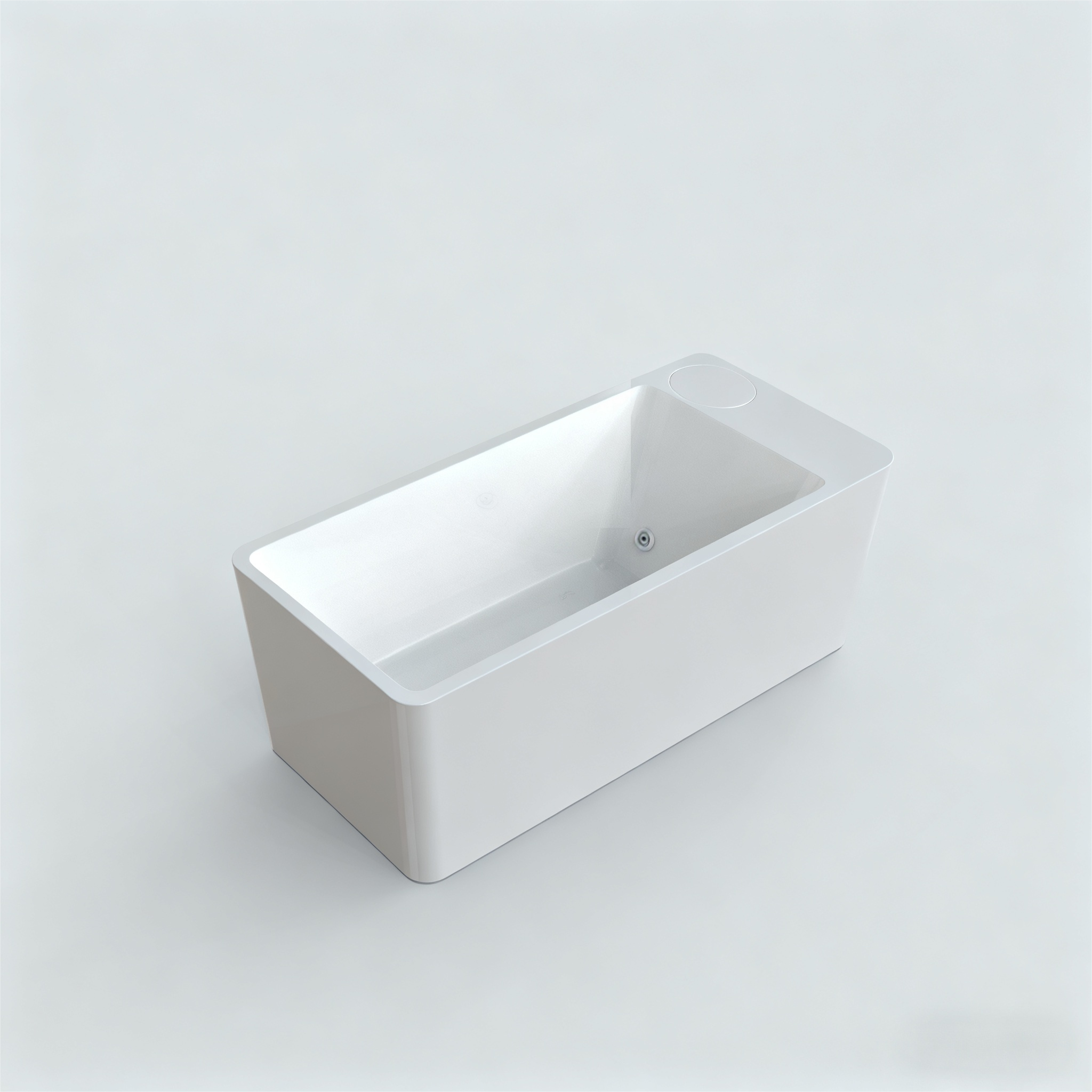 Acrylic Ice Bath Tub with Built-In Ice Machine – All-in-One Cold Plunge Spa