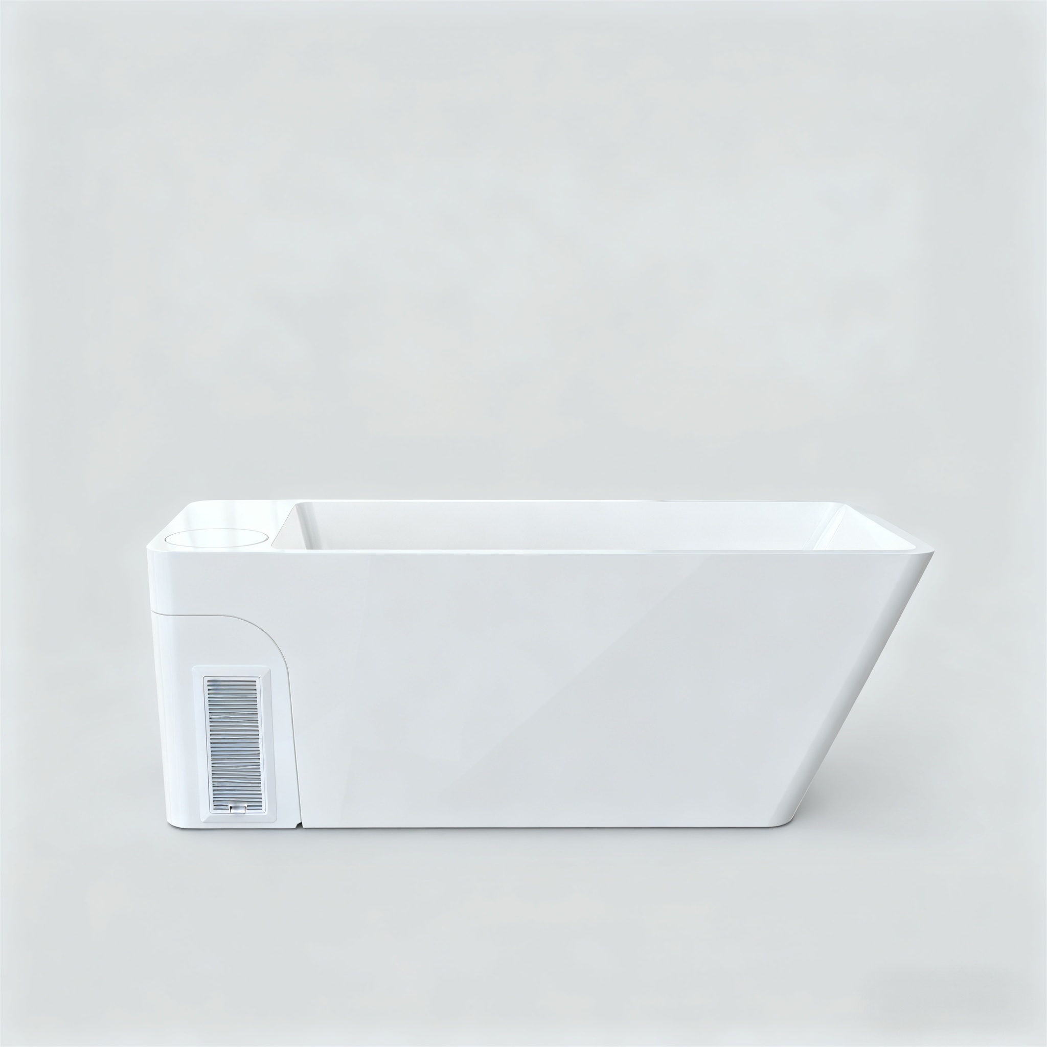 Acrylic Ice Bath Tub with Built-In Ice Machine – All-in-One Cold Plunge Spa